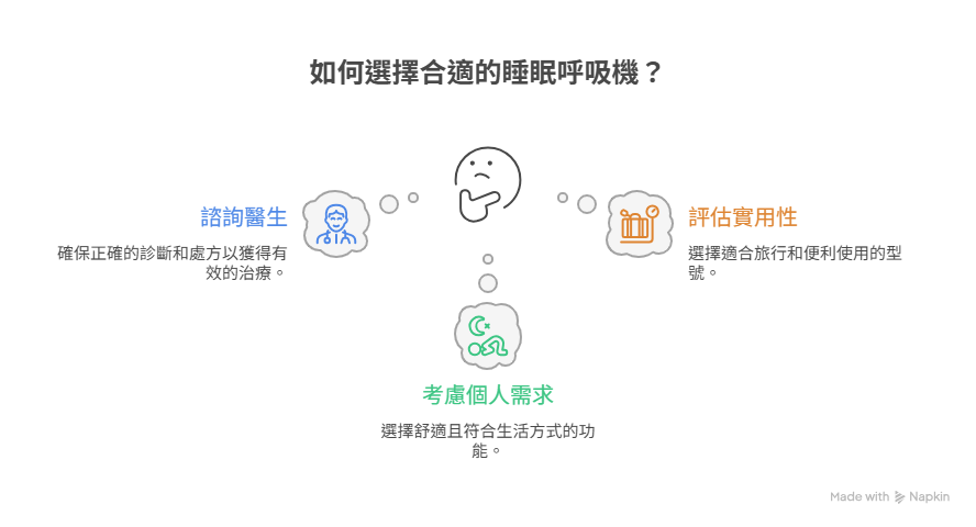 選擇合適睡眠呼吸機3個考量因素