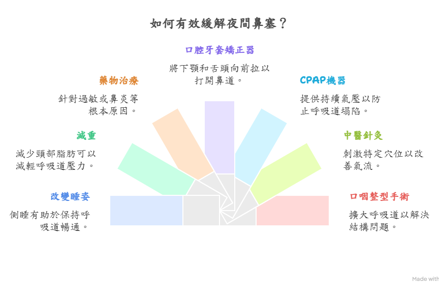 鼻塞解決方法